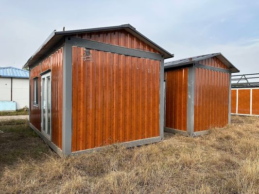 Paquet unique Taille 600X600X300 cm et maison de conteneurs pour immeuble de bureaux dortoir 20 40ft Bungalow cabine portable