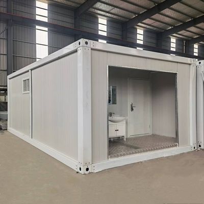 Épaisseur standard Style moderne Site de construction mobile Salle de bains préfabriquée Design extérieur Panneau sandwich Toilette portable