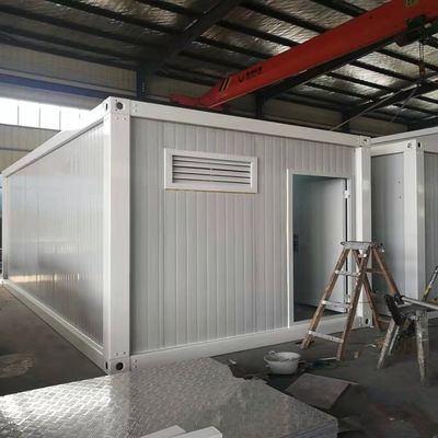 Container portable de conception moderne pliable préfabriqué pour toilettes extérieures multifonctionnelles