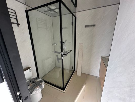 Multi-fonctionnel haut de la mode de luxe minuscules maisons préfabriquées capsule spatiale mobile personnalisée taille 2 chambre à coucher conteneur maison