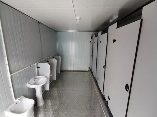 Toilettes de douche préfabriquées pour camping d'épaisseur standard pour un style moderne et une installation facile