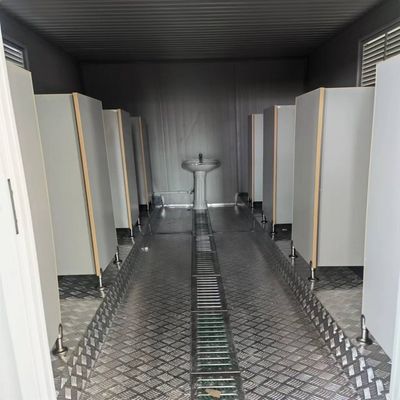 Chambre portable extérieure Discount durable Salle de bains mobile Toilette portable Salle de bains modulaire avec évier
