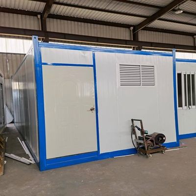 Matériau de conteneur de Dubaï personnalisé de 20 pieds/40 pieds entièrement assemblé Toilette mobile portable et design moderne pour une utilisation en extérieur