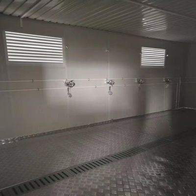 Toilettes publiques portables pour maison préfabriquée dans des conteneurs de salle de bain mobiles personnalisés