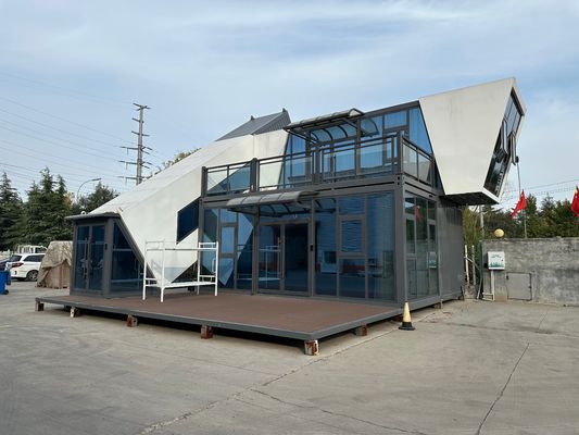 Maison mobile entièrement meublée Maison de conteneurs de 20 pieds 40 pieds