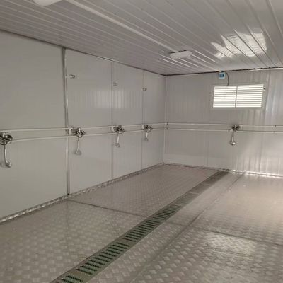 2 3 4 Station VIP Douche et toilettes Portable toilettes de luxe extérieures remorque avec options personnalisables