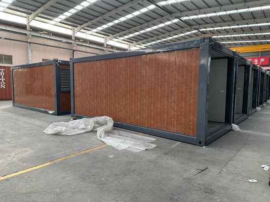 Container Expédition Design moderne 20 pieds Temporaire Dortoir Container maison pour maison préfabriquée et pliable
