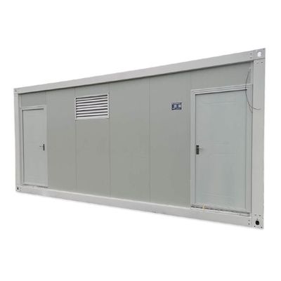 Électricité locale standard et 70% de gain de temps Container Toilette Toilette portable avec des caractéristiques pratiques
