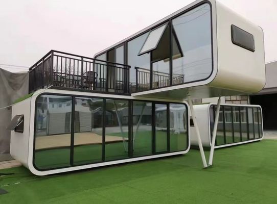 Hôtel Fourniture directe Container préfabriqué évolutif Capsule spatiale Resort Hôtel Capsule spatiale Maison pour les clients