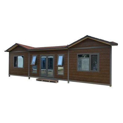 Maison de conteneurs de 20 pieds Container fabriqué Maison minuscule Container à paquet plat pour salle portable à l'extérieur