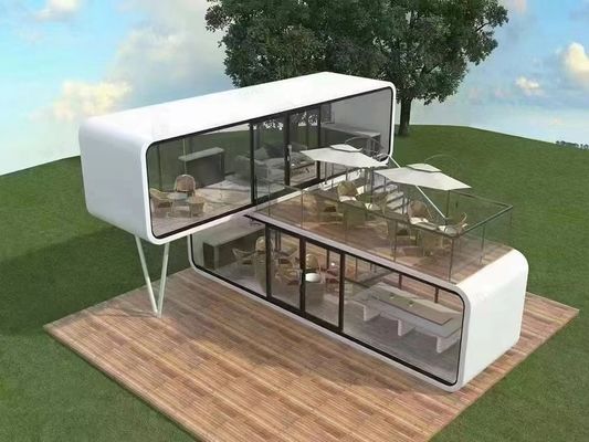 Hôtel Capsule modulaire en extérieur maison Capsule de l'espace préfabriqué pour les clients