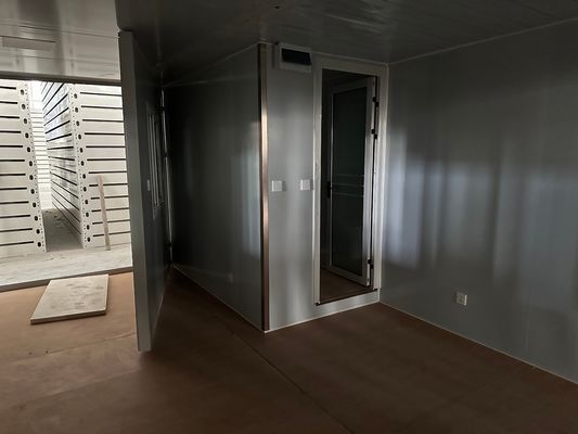 20 pieds Facilité d'installation Maison de vie extensible Bonne isolation thermique Maison modulaire préfabriquée pour 15 à 30 ans