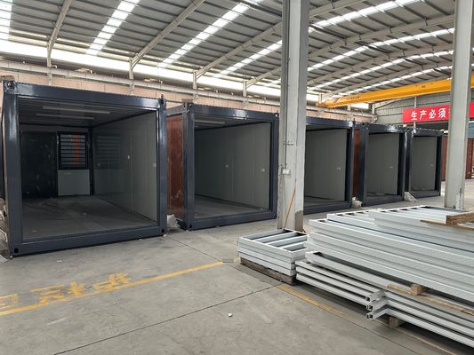 Container pliable haut 20ft Installation rapide Maison préfabriquée de style moderne simple
