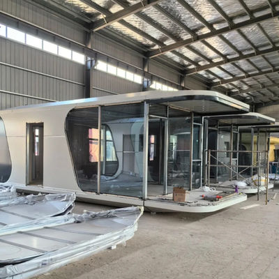 Conception de modèles 3D Maison de cabine moderne Capsule spatiale Modulaire Capsule Hôtel