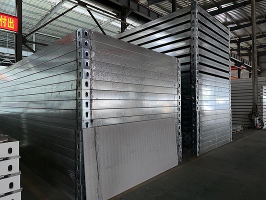 Porte de pont cassée en aluminium panneau sandwich préfabriqué porte de conteneur maison pour bureau appartement atelier de centre commercial à stable