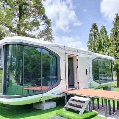 Design graphique Capsule spatiale moderne Hôtel avec et Conteneur expandable de design moderne