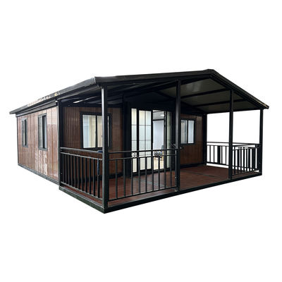 Construire rapidement une maison de conteneurs portable de 20 pieds 40 pieds Expansion de l'énergie cadre en acier maison préfabriquée pour hôtel maison et hôtel