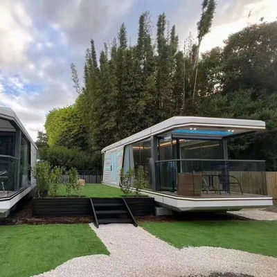 Capsule de l'espace en plein air Cabine maison modulaire Capsule hôtel de l'espace Capsule maison avec couleur personnalisée et design moderne
