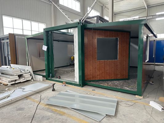 Bonne isolation thermique 20 Ft 40 Ft Container détachable Maison flexible assembler des maisons préfabriquées avec 15-30 ans de vie