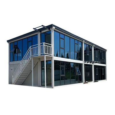 Fournir un style de conception moderne maison de conteneur préfabriqué en acier galvanisé 180g à Fascinating