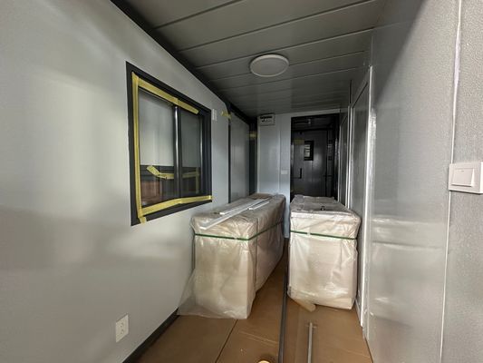 Container d'expansion détachable Maison Villa Couleur personnalisée Maison modulaire préfabriquée