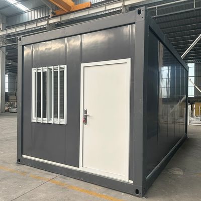 Conteneur portable à paquet plat Conception moderne pour un transport rapide et facile vers la maison préfabriquée