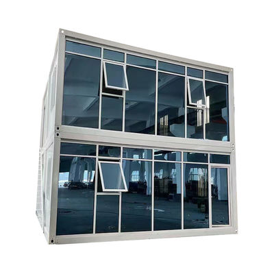 Facile à installer Petites maisons préfabriquées modernes de 20/40 pieds modulaires préfabriquées détachables Container maison avec couleur personnalisée