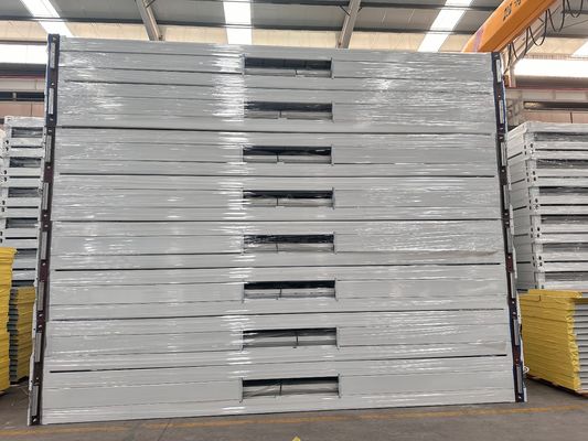Résistant à l'eau résistant au feu 6x3x2.8 Mètre 20ft Galvanisé cadre en acier léger préfabriqué Modulaire maison chambre appartement Pack conteneur maison