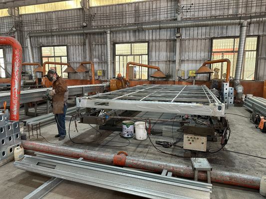 fenêtre en aluminium assemblage rapide conteneur bureau isolation acoustique cadre modulaire en acier