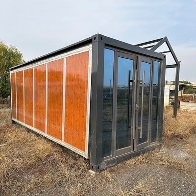 20ft 40 ft entièrement personnalisé pare-feu panneau mural imperméable à l'eau et cadre en acier maison préfabriquée pour maison dans la maison maison hôtel