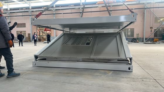 Électricité 3C/CE/CL/SAA Standard 20ft 30ft 40ft cadre en acier sécurisé fort stable vert maison de conteneur pliable bas carbone