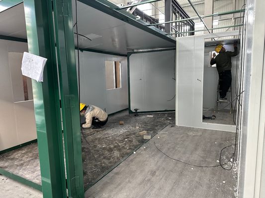 Villa prête à emménager en 20ft 30ft 40ft Container expandable mobile maisons de conteneurs Eco-friendly cadre en acier maison de conteneurs préfabriquée