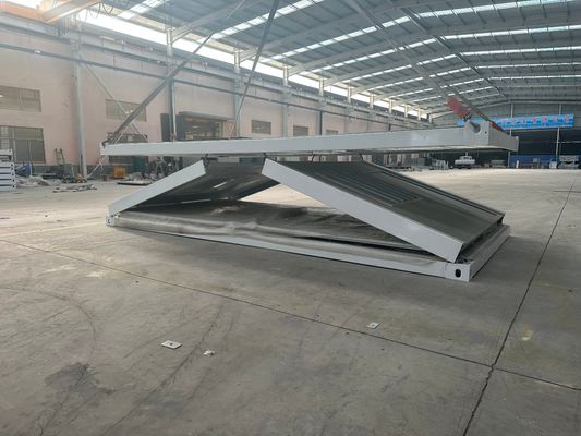 Structure de cadre en acier galvanisé 20 pieds préfabriqué mobile maison de conteneur pliable pour la couleur personnalisée et l'objectif sûr