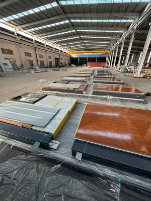 Maison de conteneurs isolée préfabriquée préfabriquée pour l'Indonésie 40'HC