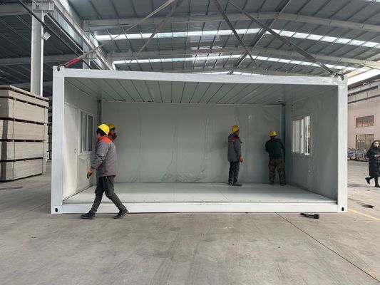 Container pliant de 20/40 pieds transport et chargement avec expédition de conteneurs