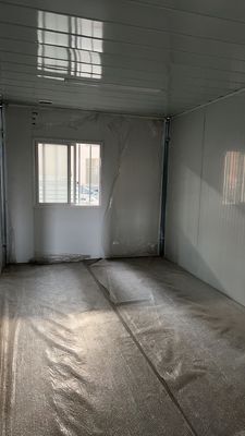 Matériau résistant aux intempéries 20ft 40ft Container Folding House Container Prefabricated Folding House pour le bureau et l'école
