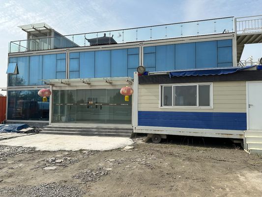Customized Quick Installation Flat Pack Modular Home with High Wind Rating and 15-30 Years Service Life dans plusieurs couleurs