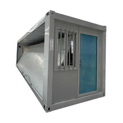 Multi-fonctionnel professionnel 40 pieds maison préfabriquée conteneur pliable maison panneau sandwich style de conception contemporain