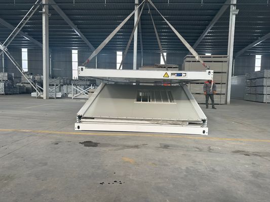 Multi-fonctionnel professionnel 40 pieds maison préfabriquée conteneur pliable maison panneau sandwich style de conception contemporain