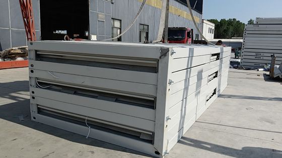 Maison de conteneurs pliables préfabriqués à installation rapide multifonctionnelle