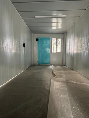 Maison de conteneurs pliables préfabriqués à installation rapide multifonctionnelle