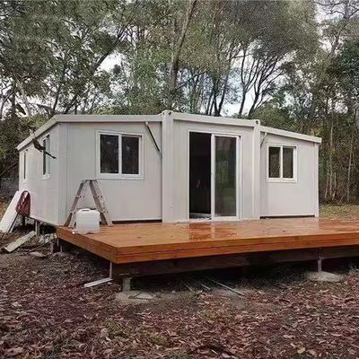 Maison de conteneurs prête à l'emploi de 2 chambres portable préfabriquée et évolutive