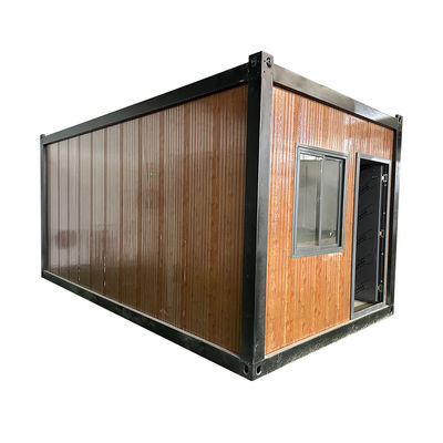 20 40 Ft Couleur personnalisée Modulaire Container de grain en bois mobile Maisons cadre en acier Container à paquet plat Maison appartement