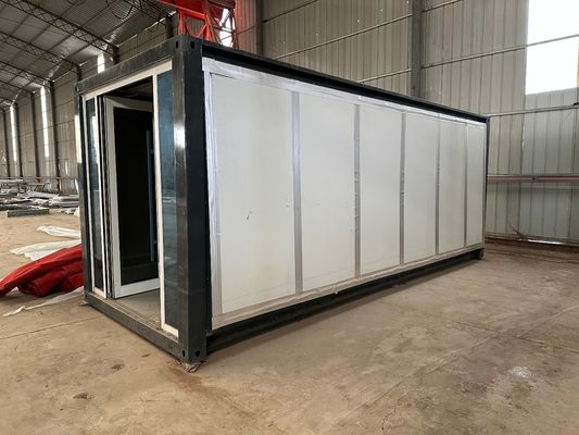 Maison de conteneurs évolutifs avec salle de bain et cuisine Luxueux 20 pieds 40 pieds Facile à installer Construction modulaire préfabriquée étanche au vent