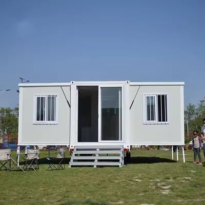 40 pieds ou panneau sandwich personnalisé Container élargi Maison chaleureux salon et salle de bain