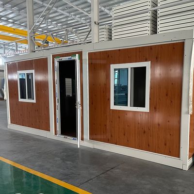 Maison de conteneurs élargie pour chantier mobile Protection de l'environnement Recyclable