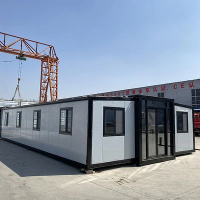 Maison de conteneurs élargie pour chantier mobile Protection de l'environnement Recyclable