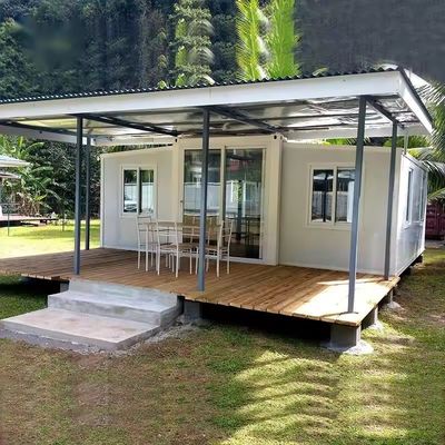 Maison de conteneurs élargie pour chantier mobile Protection de l'environnement Recyclable