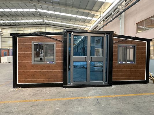 Maison amovible Container Expandable isolé Vivre mobile Maison préfabriquée avec salle de bain et cuisine 40 Ft 20 Ft
