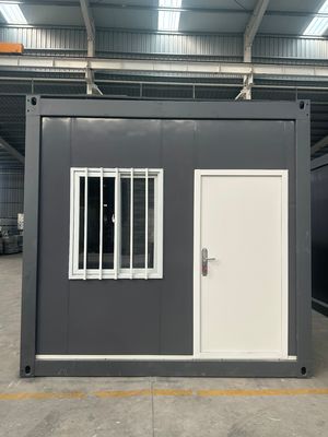 Maison de conteneur amovible 20ft 40ft Économie d'énergie à faible teneur en carbone cadre de conception modulaire acier maisons modernes pour l'industrie hôtelière